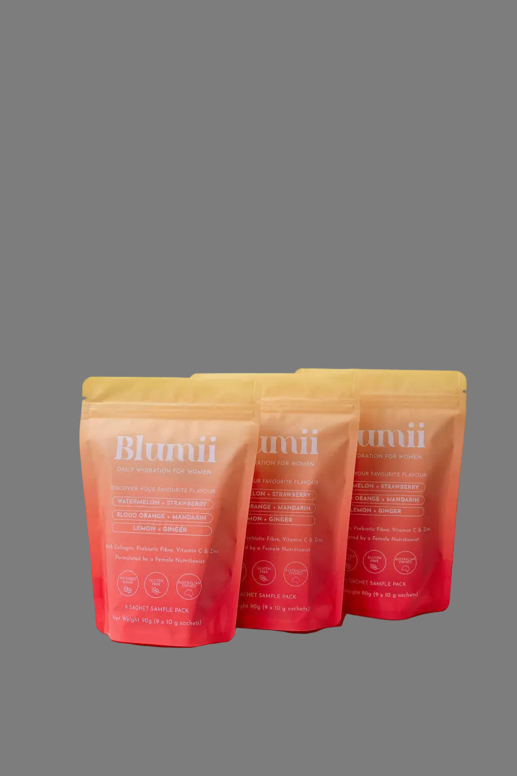 Blumii hydration samples