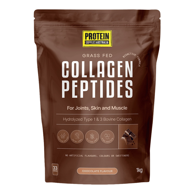 Protein Supplies Collagen Peptides - Chocolate 1kg