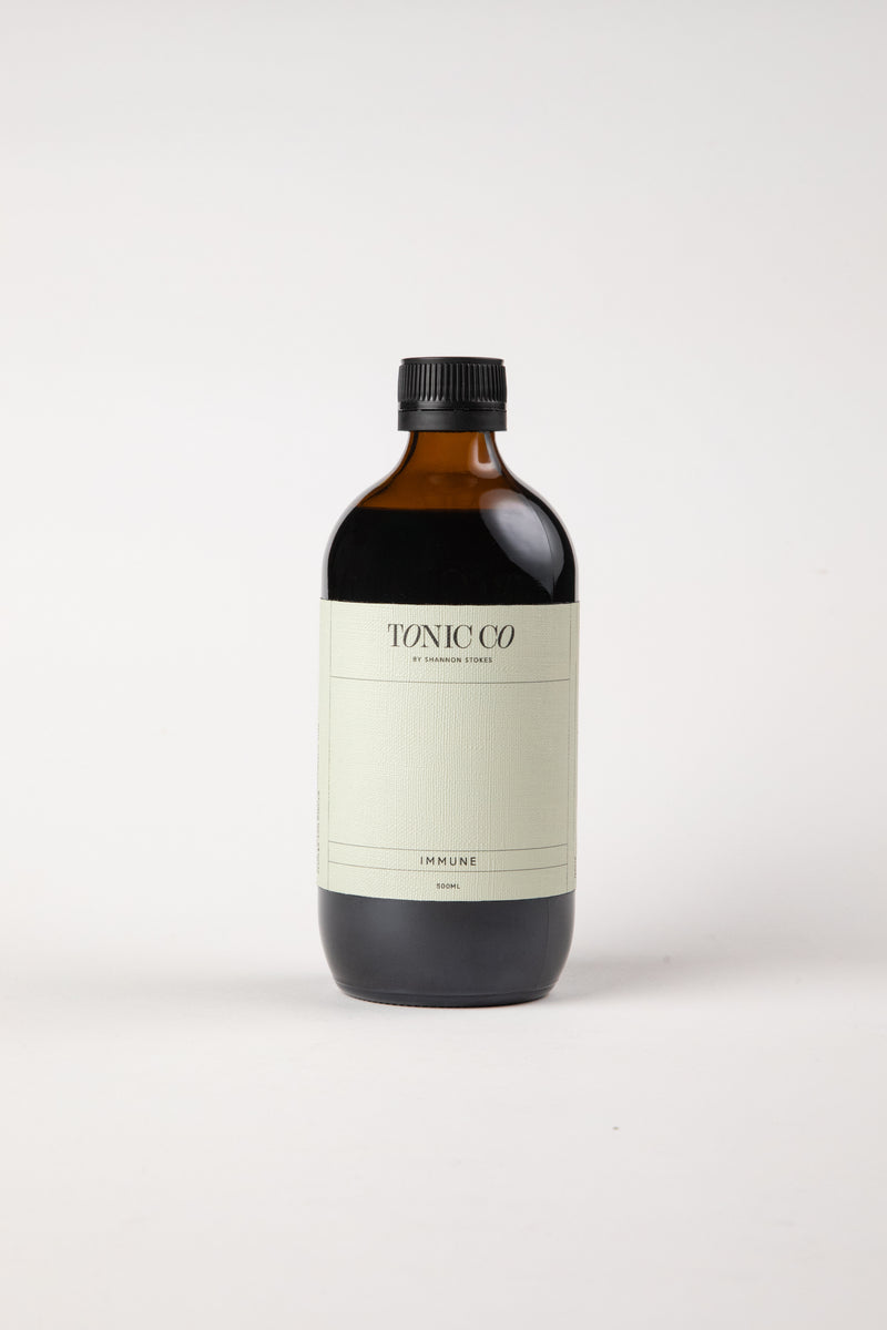 Tonic Co Immune Herbal for daily immune support when sick