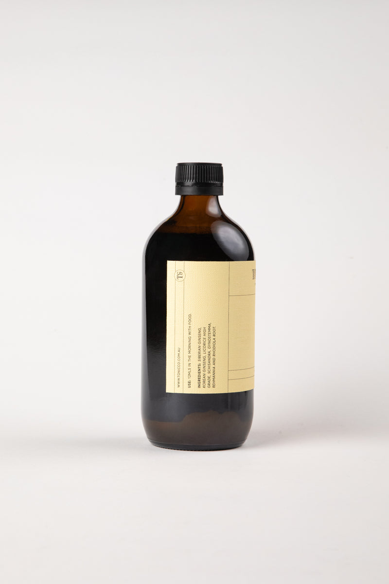 Tonic Co Herbal Tonic for vitality and energy wellness and support