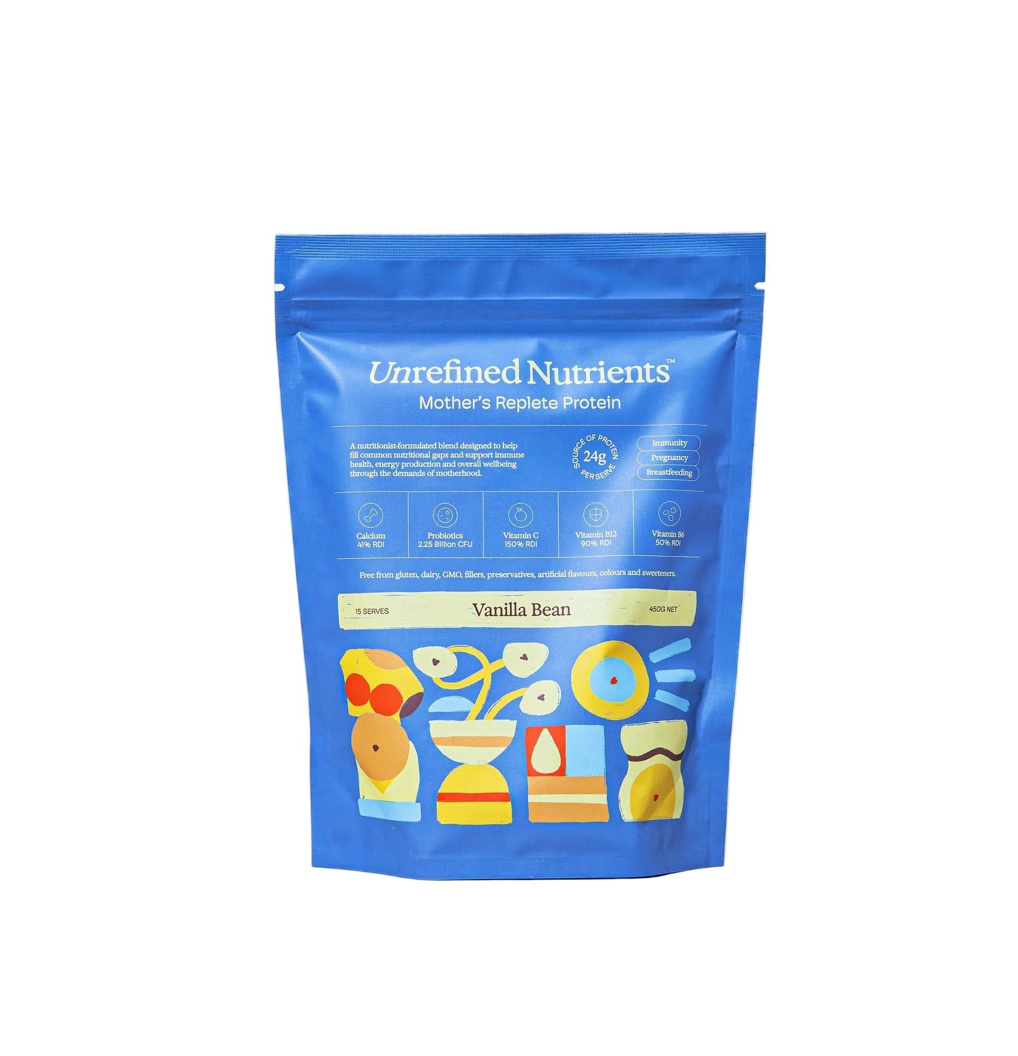 Unrefined Nutrients - Mother's Replete Protein